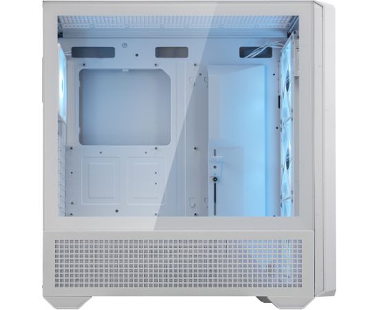 COUGAR | MX600 White | PC Case | Mid Tower / Mesh Front Panel / 3 x 140mm + 1 x 120mm Fans / Transparent Left Panel