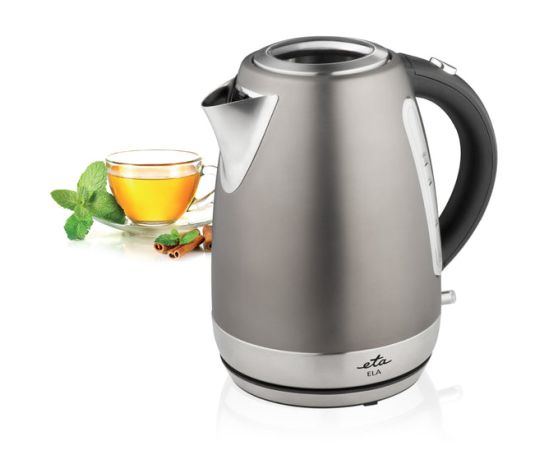 Kettle ETA Kettle ETA859890040 Standard kettle, Stainless steel, Stainless steel, 2200 W, 360° rotational base, 1.7 L