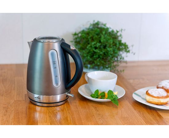 Kettle ETA Kettle ETA859890040 Standard kettle, Stainless steel, Stainless steel, 2200 W, 360° rotational base, 1.7 L