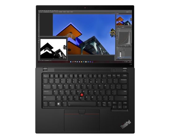 Lenovo ThinkPad L14 Intel® Core™ i5 i5-1335U Laptop 35.6 cm (14") Full HD 8 GB DDR4-SDRAM 512 GB SSD Wi-Fi 6 (802.11ax) Windows 11 Pro Black