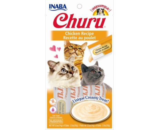 INABA Churu Chicken - cat treats - 4x14 g