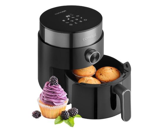 Concept FR2500 fryer Single 2.5 L 1200 W Hot air fryer Black