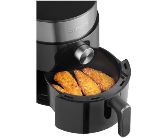 Concept FR2500 fryer Single 2.5 L 1200 W Hot air fryer Black