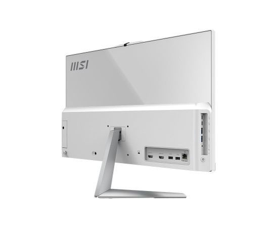 MSI AIO Modern AM242 12M-830XEU i3-1215U 23.8" IPS LED FHD Non-Touch Anti-Glare 8GB SSD512GB M.2 AX211 WiFi 6E noOS White