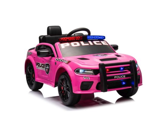 Lean Cars Battery Car Dodge Charger Police Pink