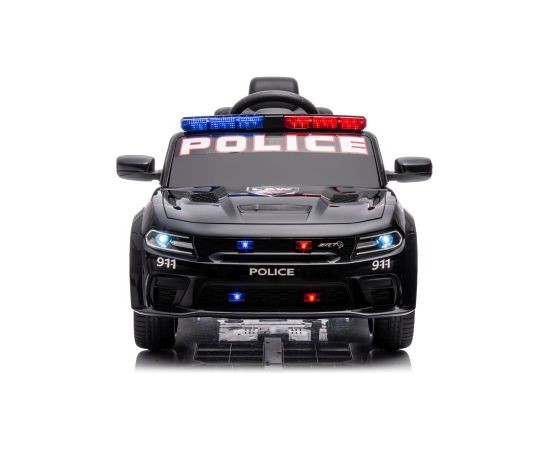 Lean Cars Battery Car Dodge Charger Police Black