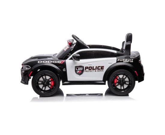 Lean Cars Battery Car Dodge Charger Police Black