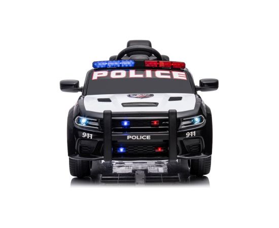 Lean Cars ﻿Battery-powered car Dodge Charger Police White and Black