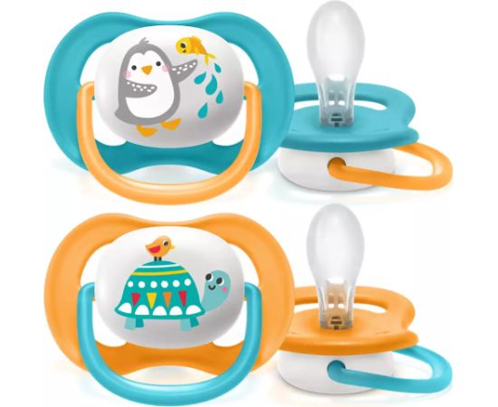 Philips Avent māneklītis Ultra Air Animals, 6-18M (2 gab), zēniem - SCF080/07