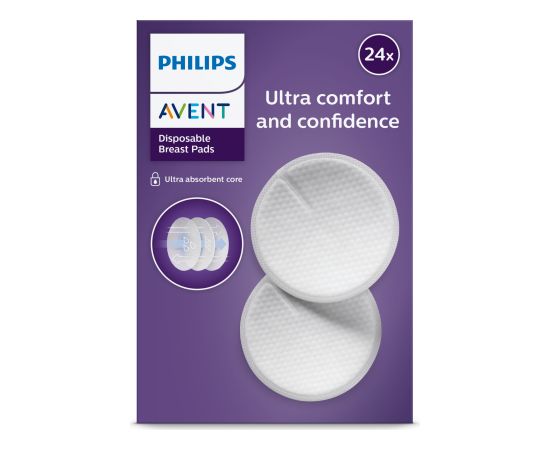 Philips Avent Vienreizējas lietošanas krūšturu ieliktnīši (24 gab.) - SCF254/24