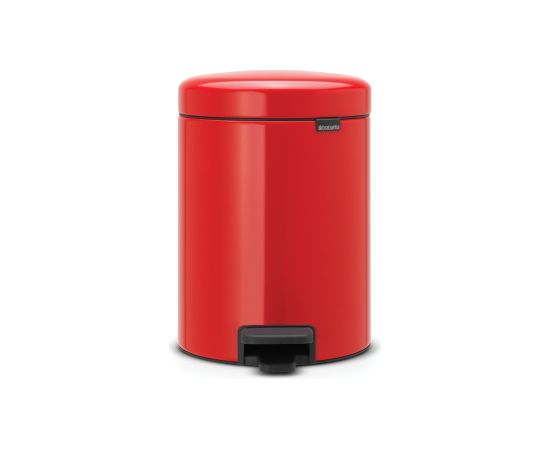 BRABANTIA atkritumu tvertne ar pedāli NewIcon, 5 l, Passion Red - 112089