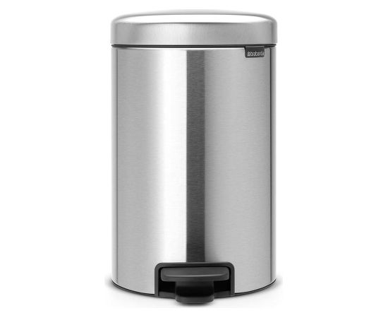 BRABANTIA atkritumu tvertne ar pedāli NewIcon, 12 l, Matt Steel - 113604