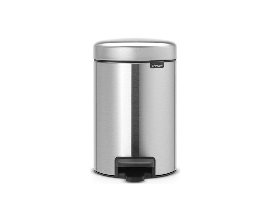 BRABANTIA atkritumu tvertne ar pedāli NewIcon, 3 l, Matt Steel - 113222