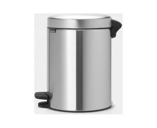 BRABANTIA atkritumu tvertne ar pedāli NewIcon, 5 l, Matt Steel - 112645