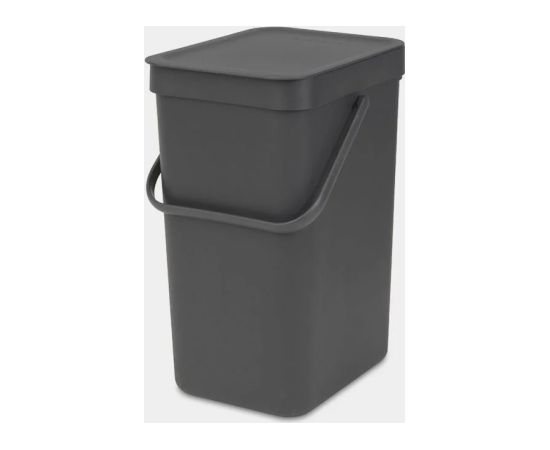 BRABANTIA atkritumu tvertne Sort &amp; Go, 12 l, grey - 109805