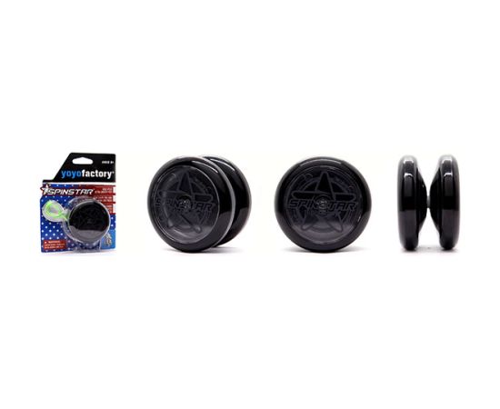 YoYoFactory YO-YO SPINSTRAR iesācējiem/ar iemaņām, melns - YO 442