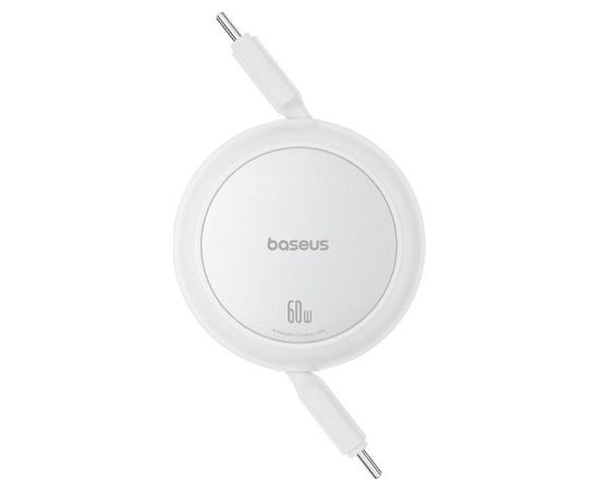 Baseus Free2Pull Mini USB-C to USB-C USB cable, 60W, 1, (white)