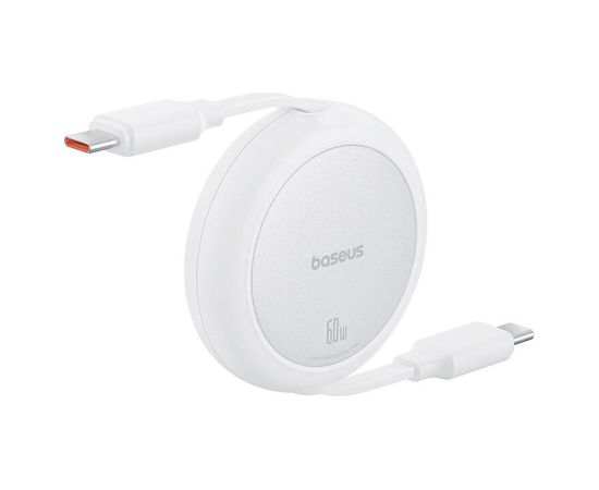 Baseus Free2Pull Mini USB-C to USB-C USB cable, 60W, 1, (white)