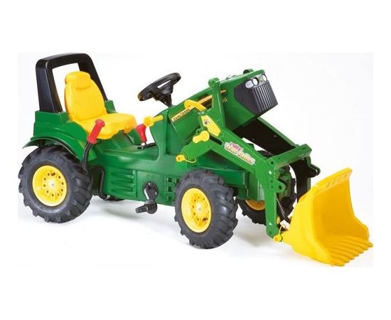 Rolly Toys John Deere pedāļa traktors ar  piepūšamiem riteņi 3-8 gadi