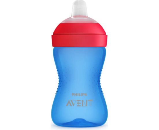 Philips Avent My Grippy mācību krūzīte ar mīkstu snīpi 300ml, 9M+, zila - SCF802/01