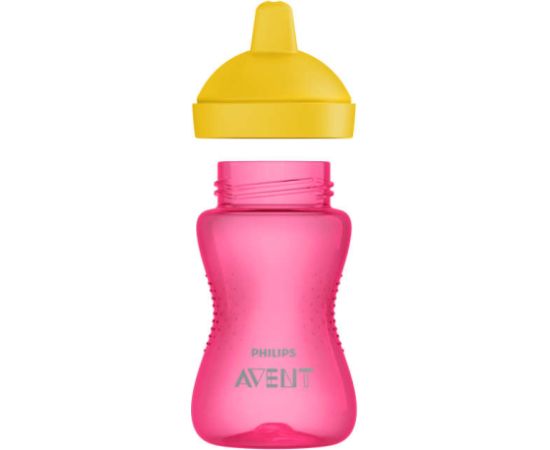 Philips Avent My Grippy mācību krūzīte ar cietu snīpi 300ml, 18M+, rozā - SCF804/04