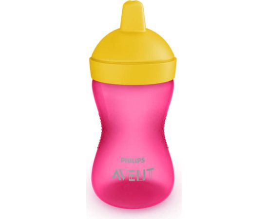 Philips Avent My Grippy mācību krūzīte ar cietu snīpi 300ml, 18M+, rozā - SCF804/04