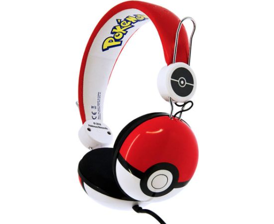 Wired headphones for Kids OTL Pokemon Pokeball Dome (red)