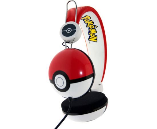 Wired headphones for Kids OTL Pokemon Pokeball Dome (red)