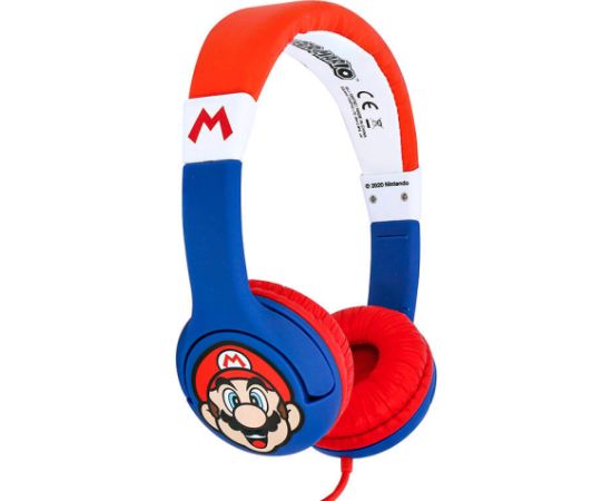 Wired headphones for Kids OTL Super Mario (blue-red)