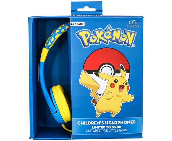 Wired headphones for Kids OTL Pokemon Pikachu (blue-yellow)