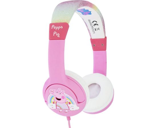 Wired headphones for Kids OTL Peppa Pig Glitter (pink)