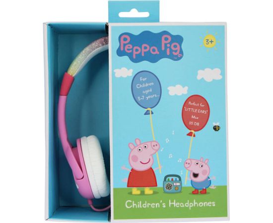 Wired headphones for Kids OTL Peppa Pig Glitter (pink)