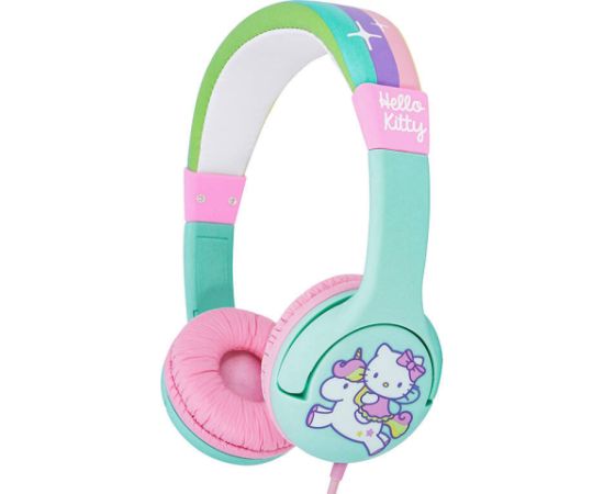 Wired headphones for Kids OTL Hello Kitty Rainbow (turquoise)