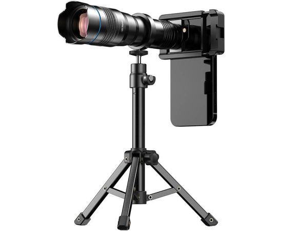 APEXEL 36X camera lens APL-36XJJ020 with tripod (black)