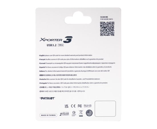 Patriot VX Micro SDXC 32GB 90/80 MB/s V30 U3 UHS-I