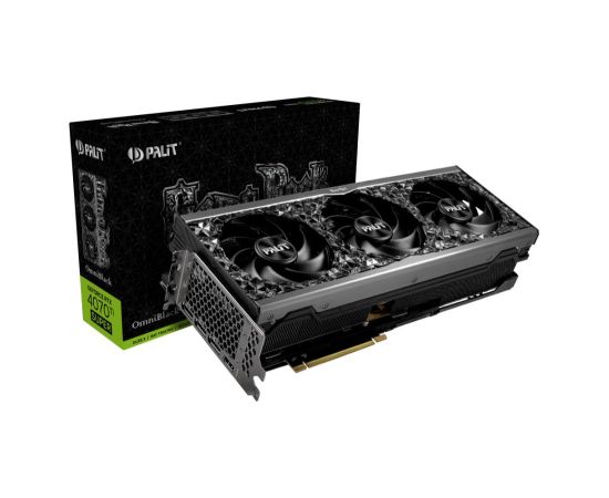 Graphics Card PALIT NVIDIA GeForce RTX 4070 Ti SUPER 16 GB GDDR6X 256 bit PCIE 4.0 16x Triple slot Fansink 1xHDMI 3xDisplayPort NED47TS019T2-1020Q