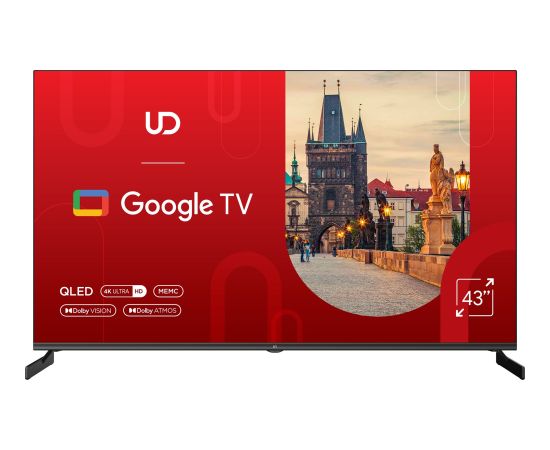 43" TV UD 43QGU7210S 4K Ultra HD, Q-LED, DVB-T/T2/C