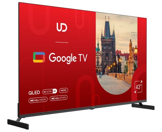 43" TV UD 43QGU7210S 4K Ultra HD, Q-LED, DVB-T/T2/C