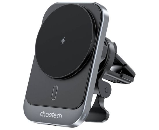 Magnetic car holder witch charger Choetech T206-F, 15W (black)