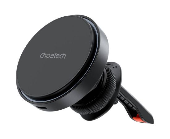 Magnetic car holder witch charger Choetech T205-F, 15W (black)