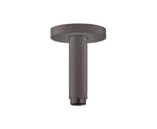 Hansgrohe dušas galvas turētājs S, 100 mm, no griestiem, brushed black chrome