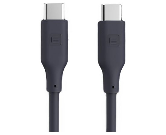 Evelatus   USB C to USB C Silicone Cable 1.2M 60W / 20V3A Warm Gray