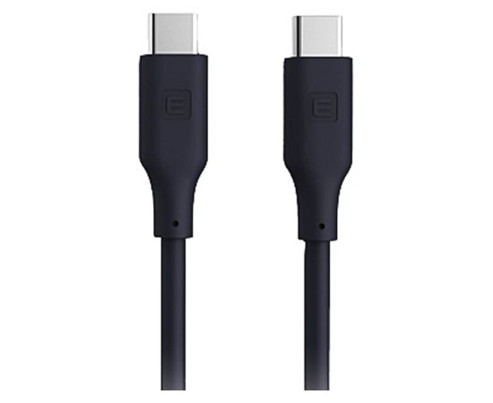 Evelatus   USB C to USB C Silicone Cable 1.2M 60W / 20V3A Black