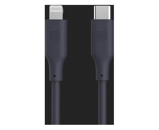 Evelatus   USB C to Lightning Silicone Cable 1.2M (MFI10CL) 60W / 20V3A Warm Gray