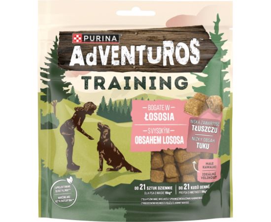 PURINA Adventuros Training salmon - dog treat - 115g