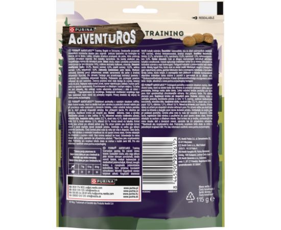 PURINA Adventuros Training venison dog treat - 115g