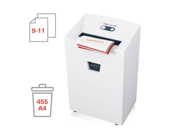 HSM Pure 420 shredder, 35 l, 1,9x15 mm