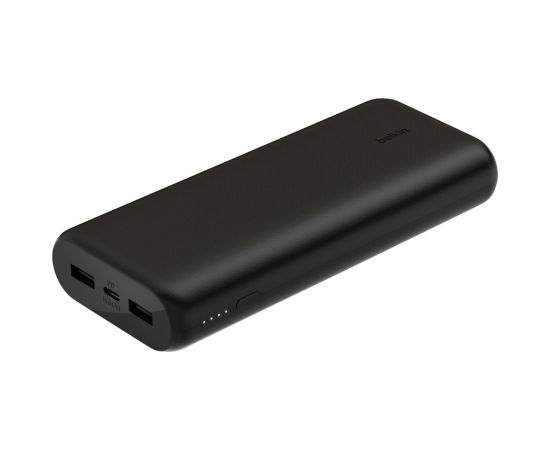 BELKIN POWERBANK 20K PD COMPCT USB-A/C 20W, BLACK