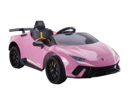 Lean Cars Electric Ride On Car Lamborghini Huracan Pink