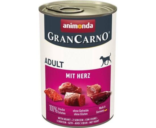 Animonda ANIMONDA GranCarno Adult Dog z sercami 400g